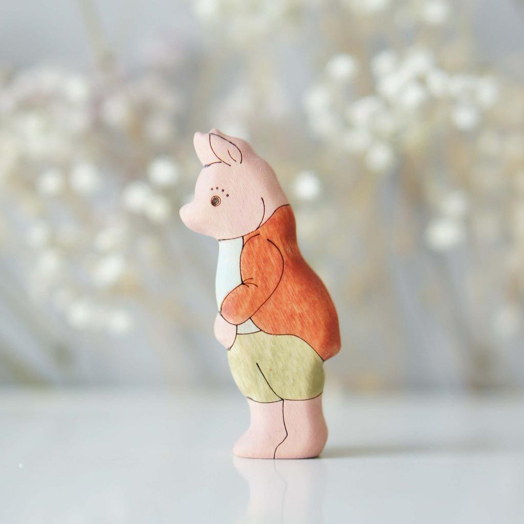 Pigling Bland wooden toy