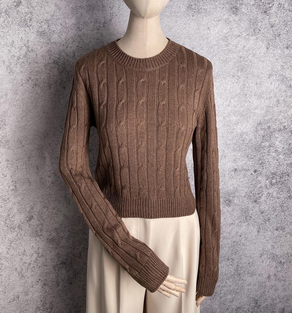 Мастер-класс джемпер «Braids»