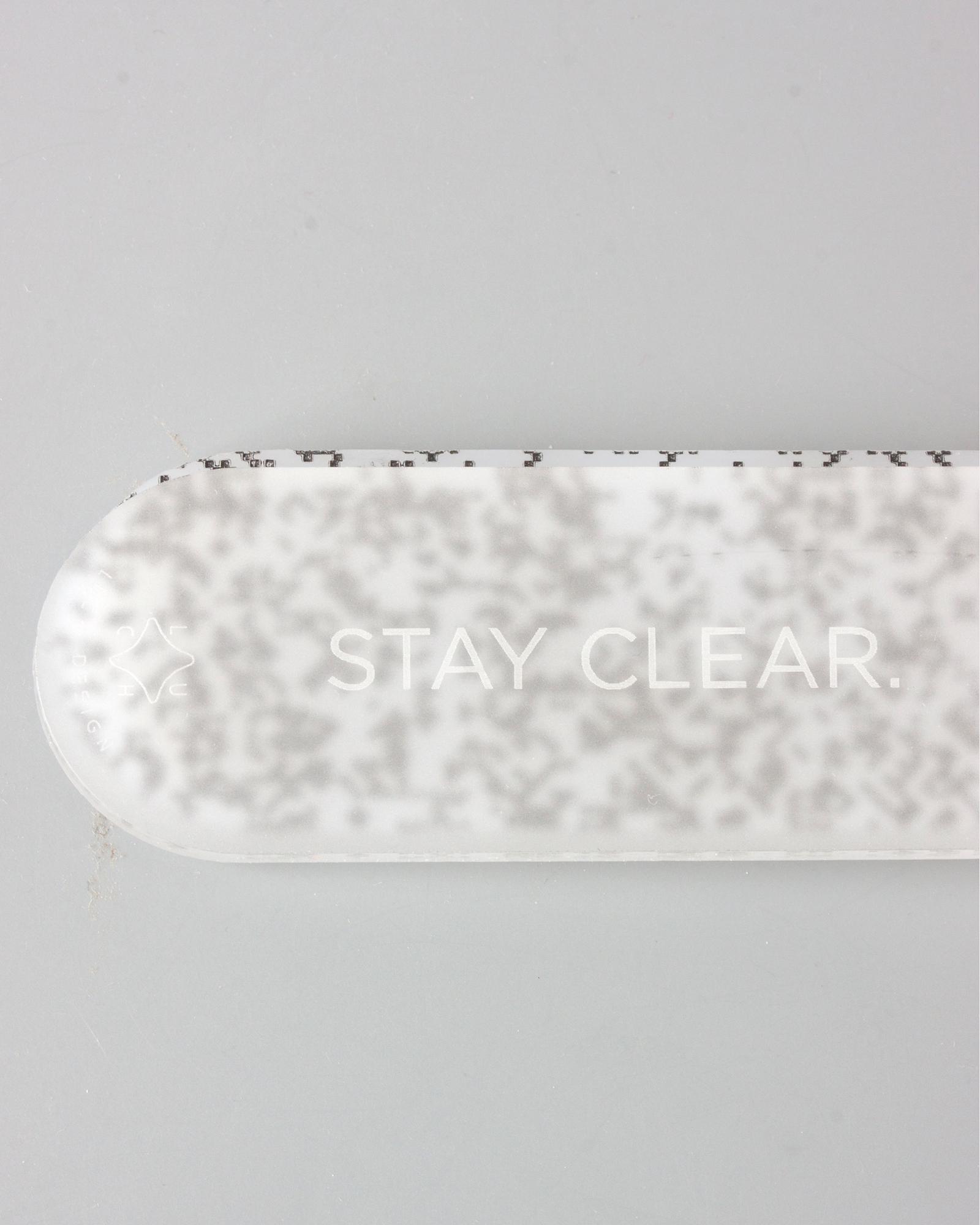 Брелок STAY CLEAR