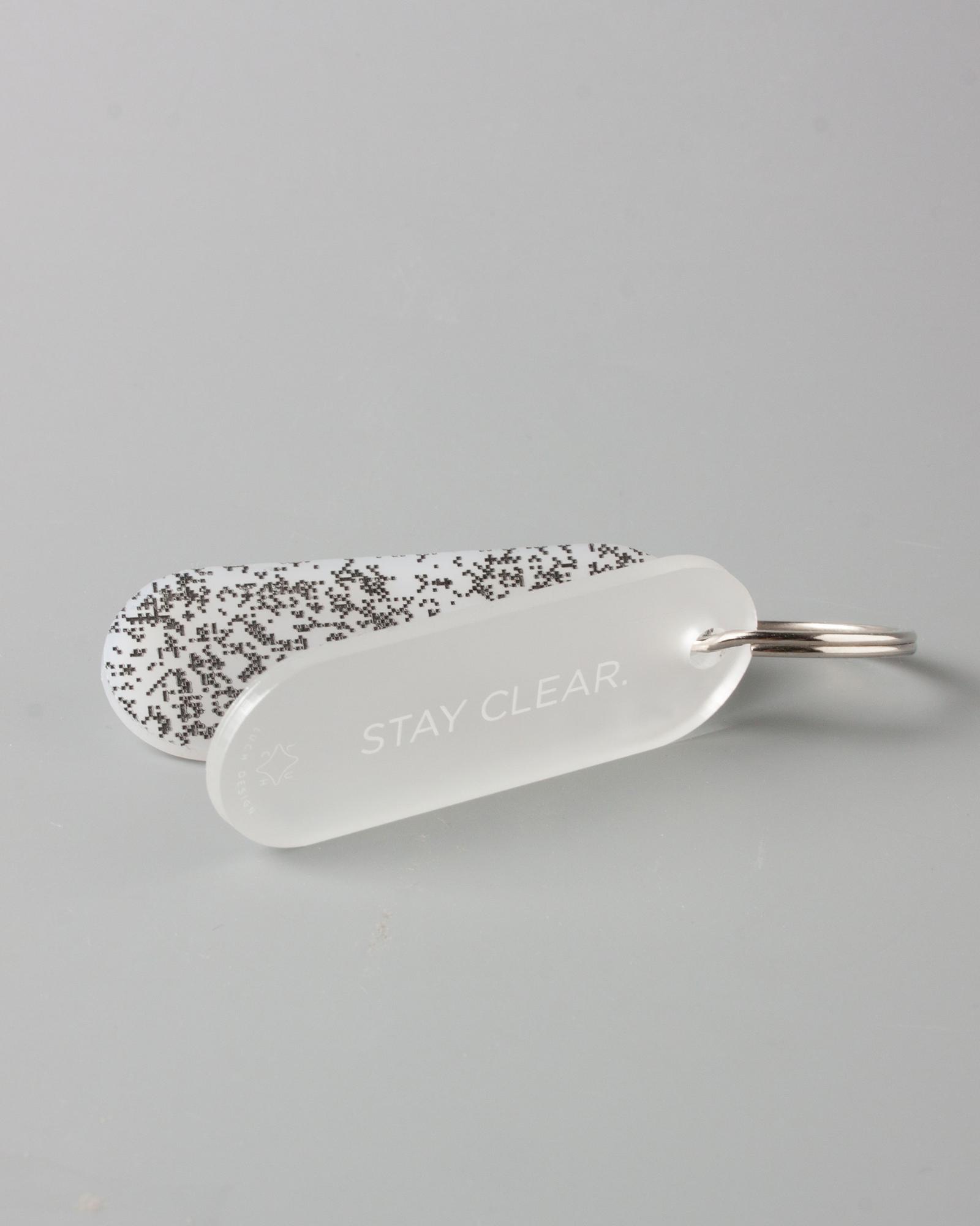 Брелок STAY CLEAR