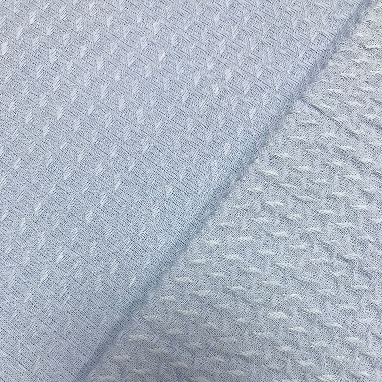 широкая фактурная вафля голубая Оршанский льнокомбинат Беларусь