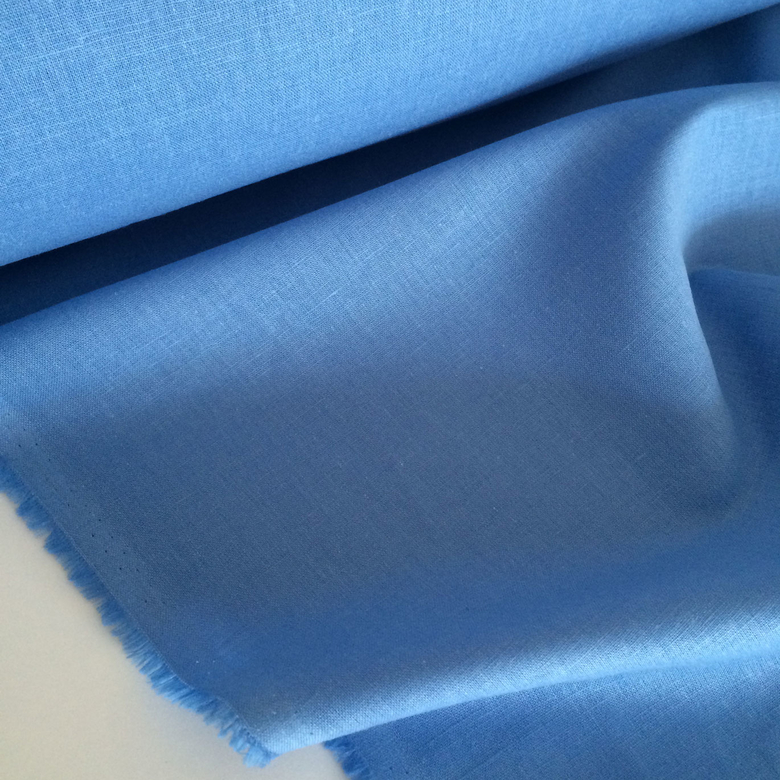 костюмный лен васильковый Оршанский льнокомбинат Беларусь