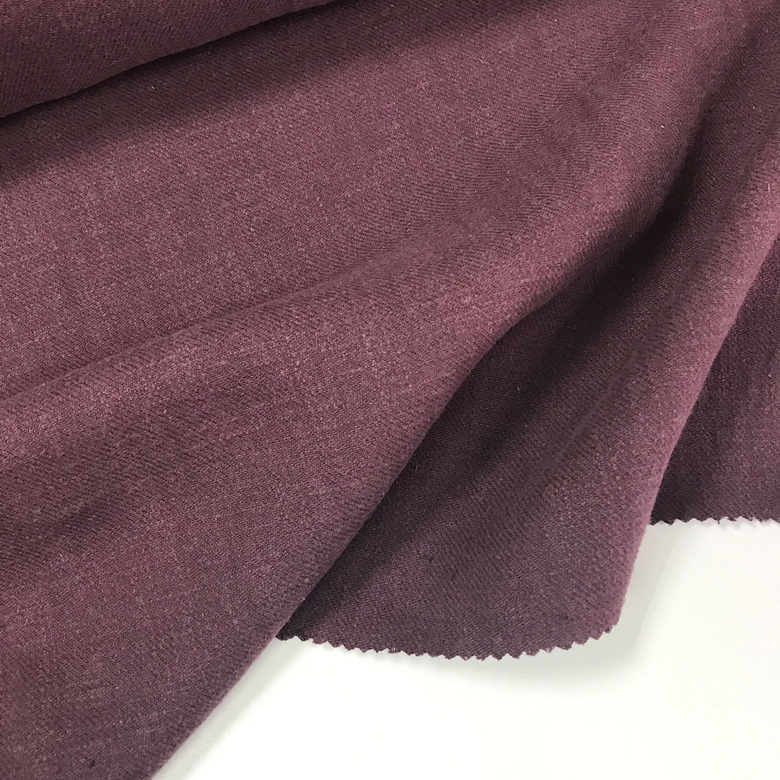 100% крапива ramie костюмная эко-ткань ежевика