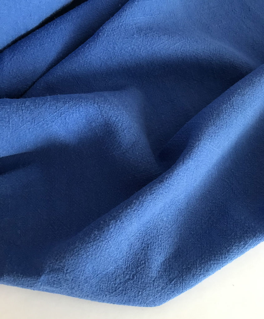 100% крапива rami костюмная цвет синий