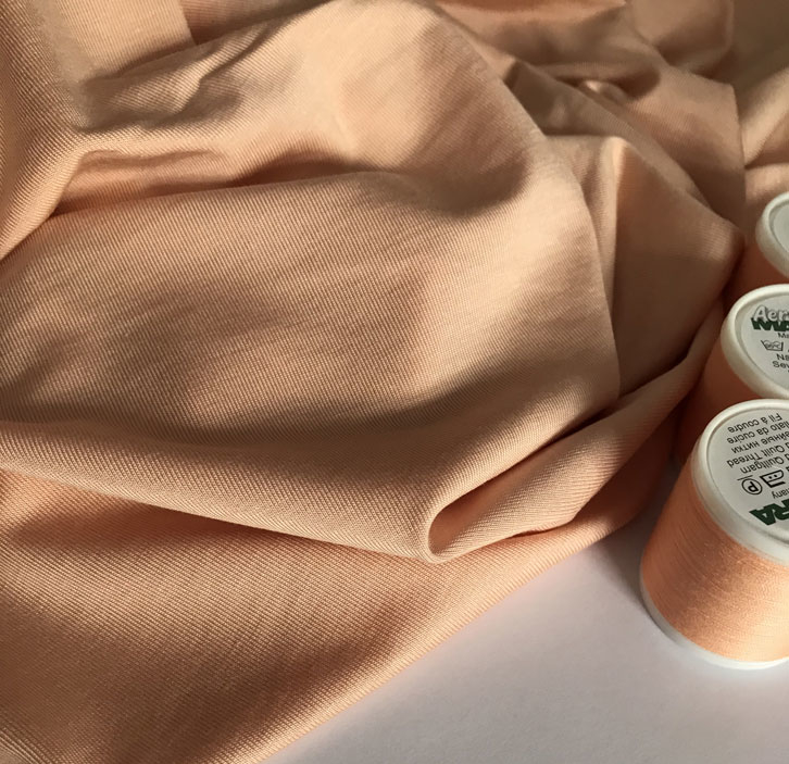 трикотаж из кукурузы Sorona персик