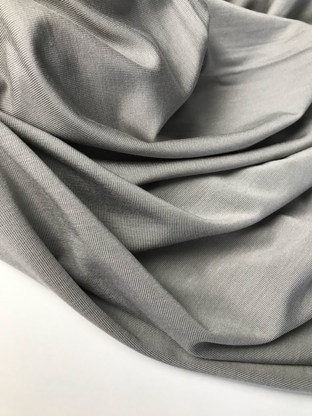 трикотаж из кукурузы Sorona серый