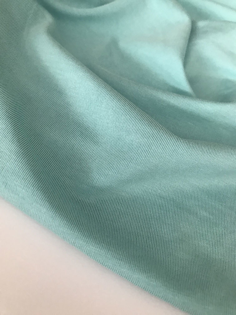 трикотаж из кукурузы Sorona голубой