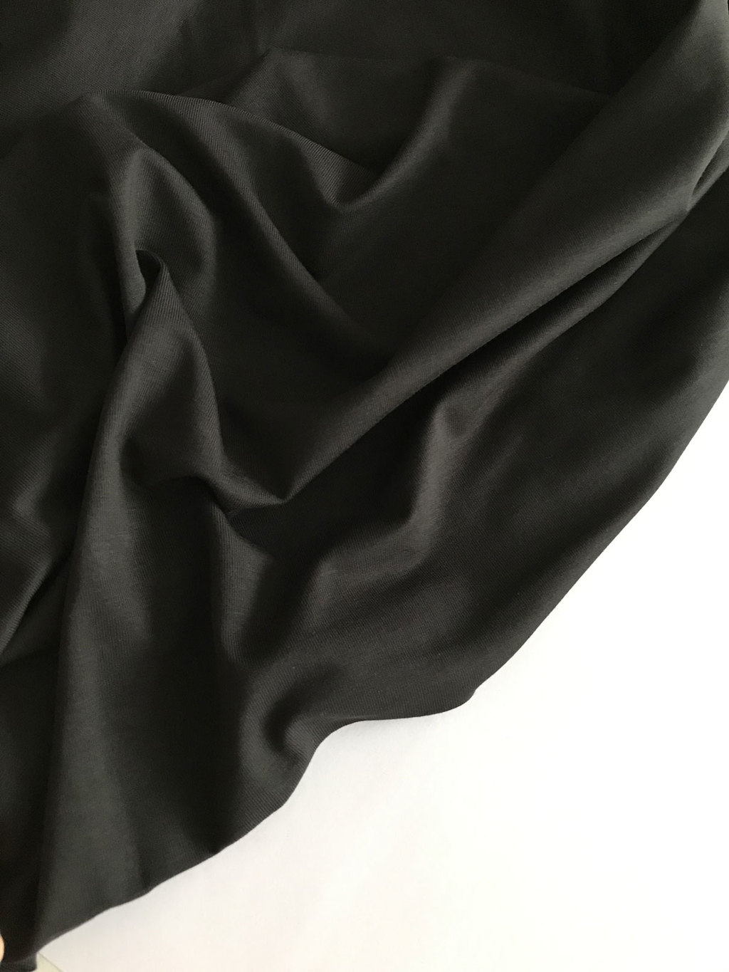 трикотаж из кукурузы Sorona черный