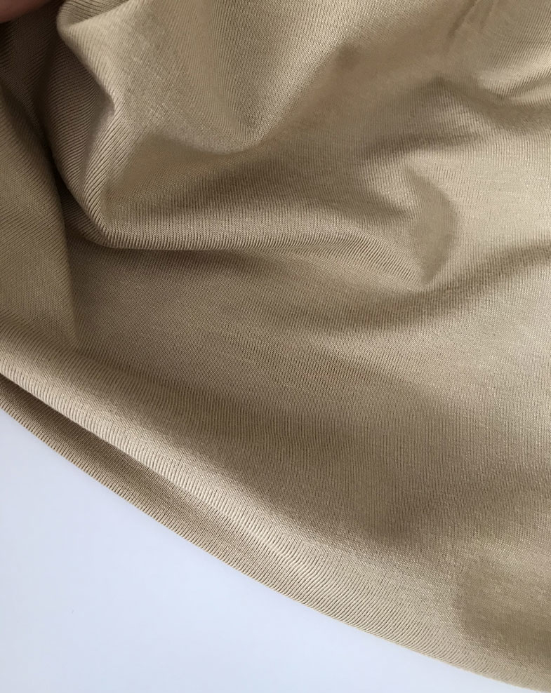 трикотаж из кукурузы Sorona песочный