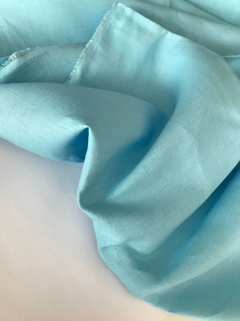 Ткань из кукурузы  sorona цвет голубой