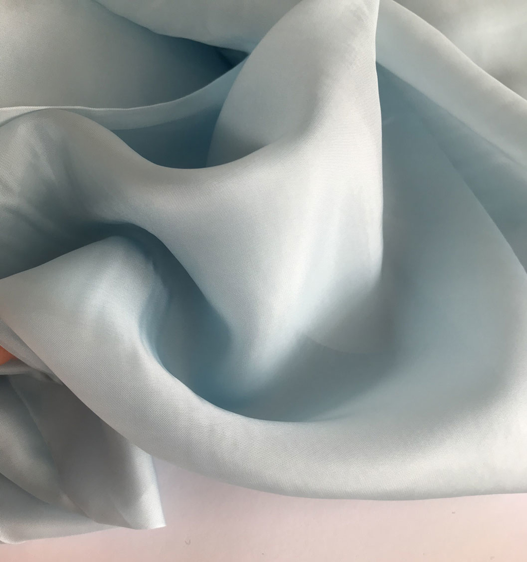 итальянский подклад голубой вискоза