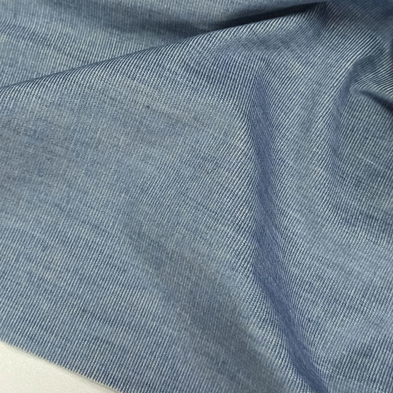 Отрез Микровельвет  "Голубой меланж" 1,38м