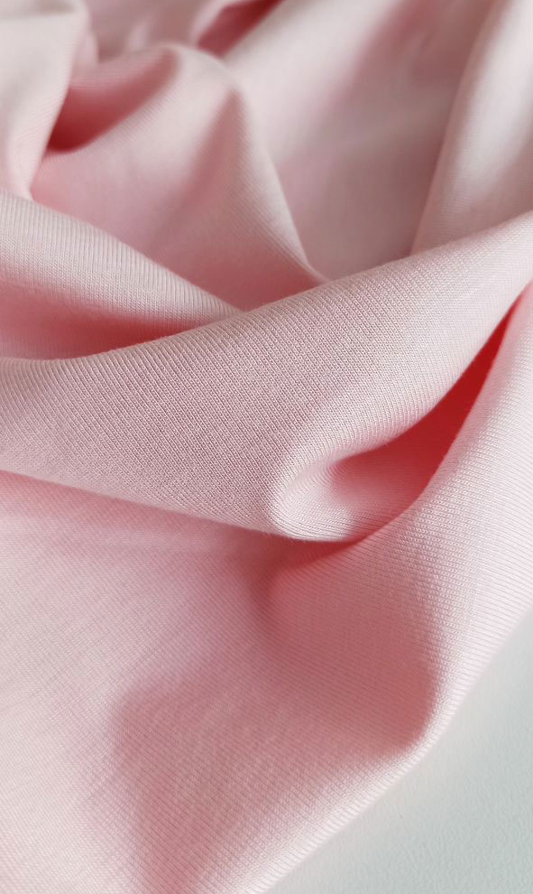 ткань сорона sorona трикотаж розовый