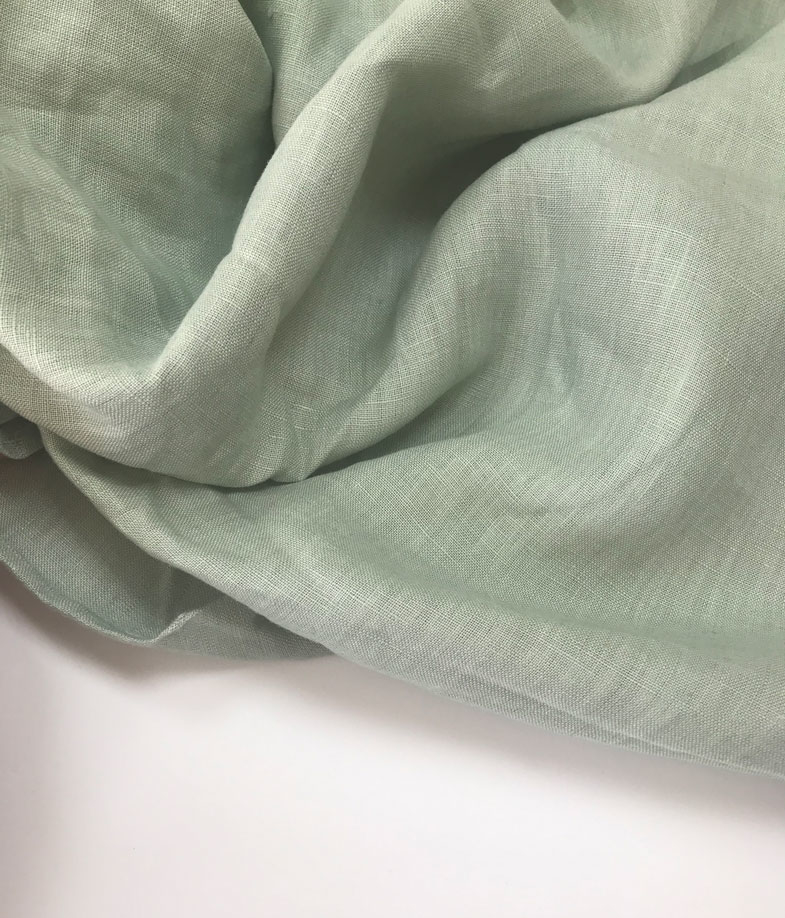 конопляная ткань hemp широкая мята