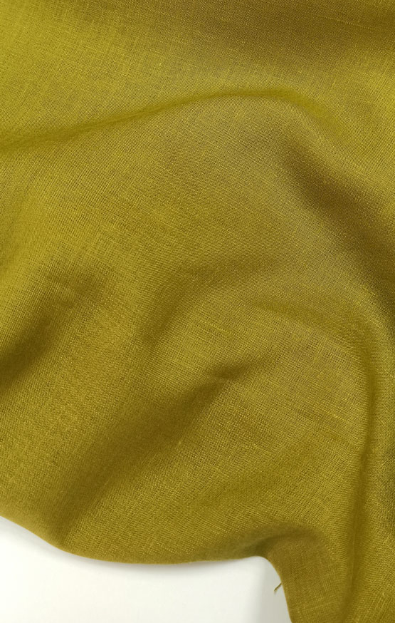 100% костюмный лен яркий авокадо