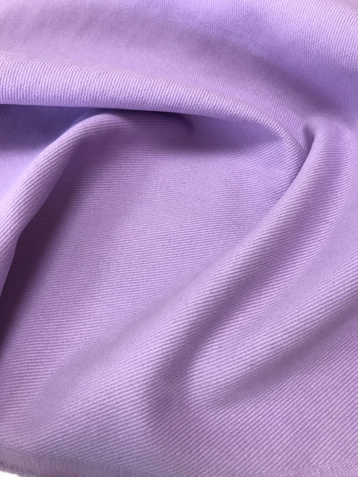 велюровый хлопковый джинс лавандовый