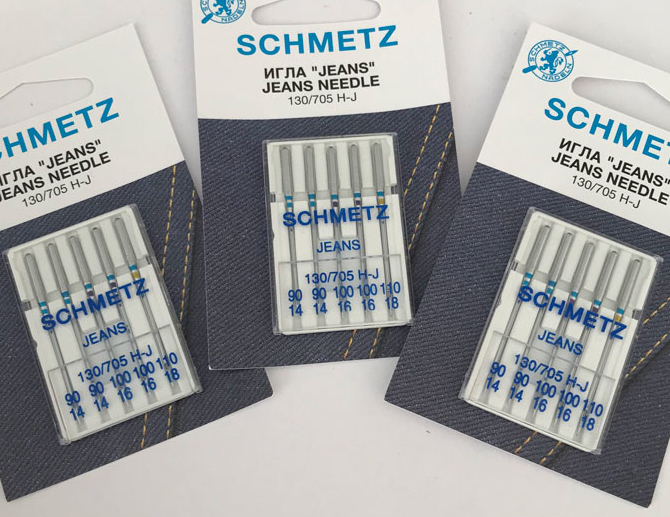 Иглы джинс  Schmetz