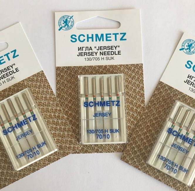 Иглы джерси Schmetz для трикотажа