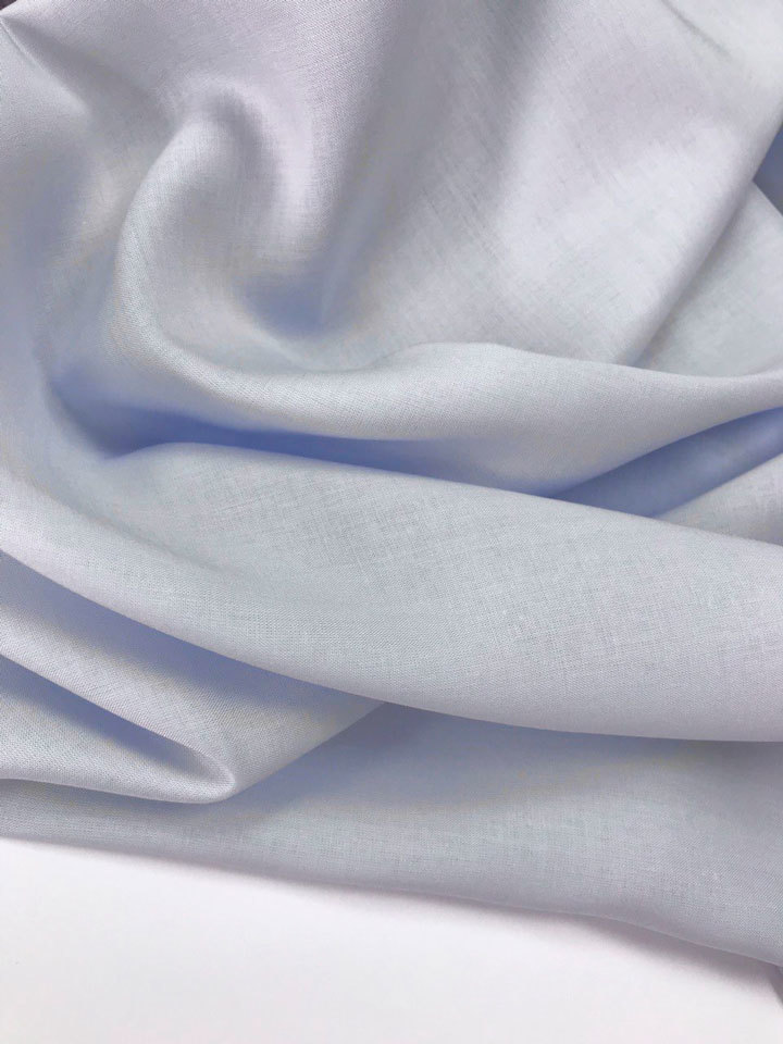 100% батист модал  голубой oeko-tex