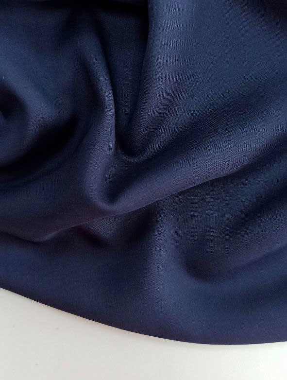 100% модал батист синий oeko-tex