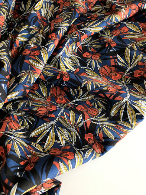 модал купить Oeko-Tex цветы ирисы