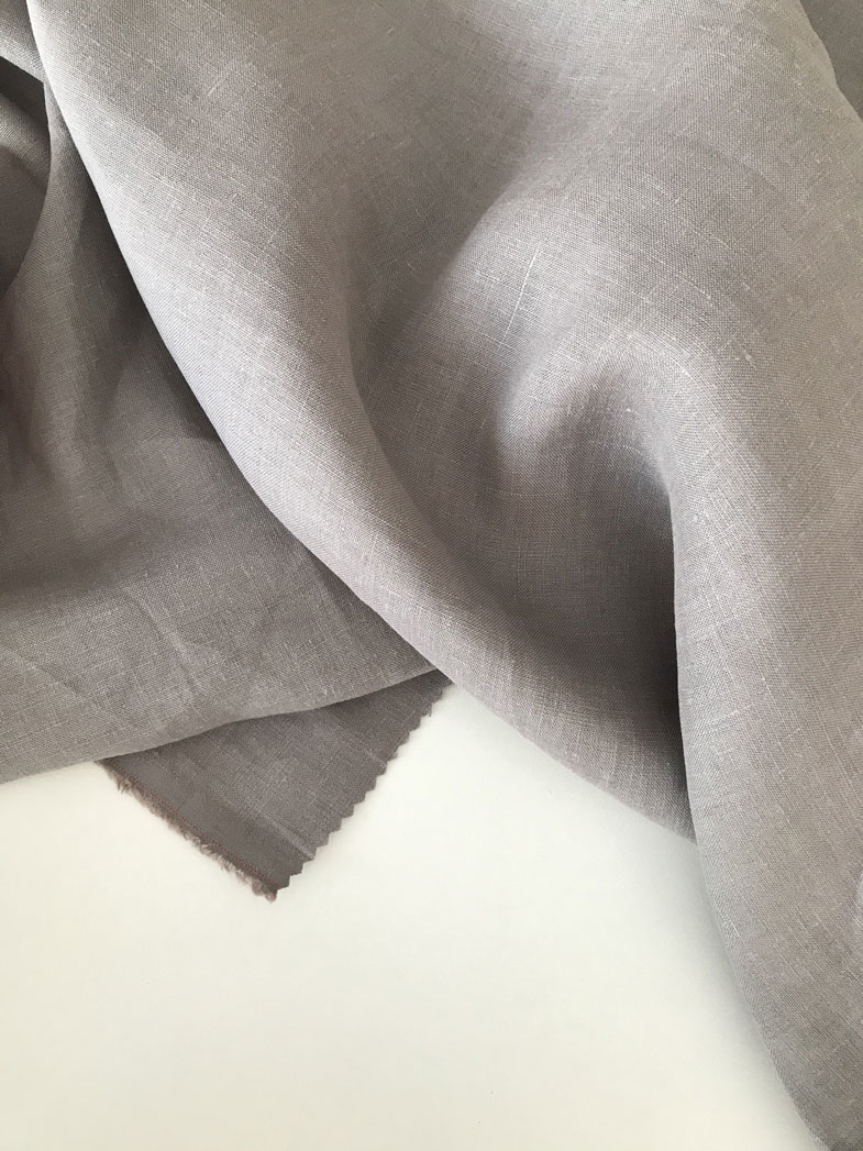 конопляная ткань серая