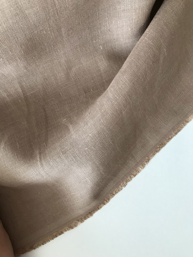 ткань из конопли соломенный цвет натуральный