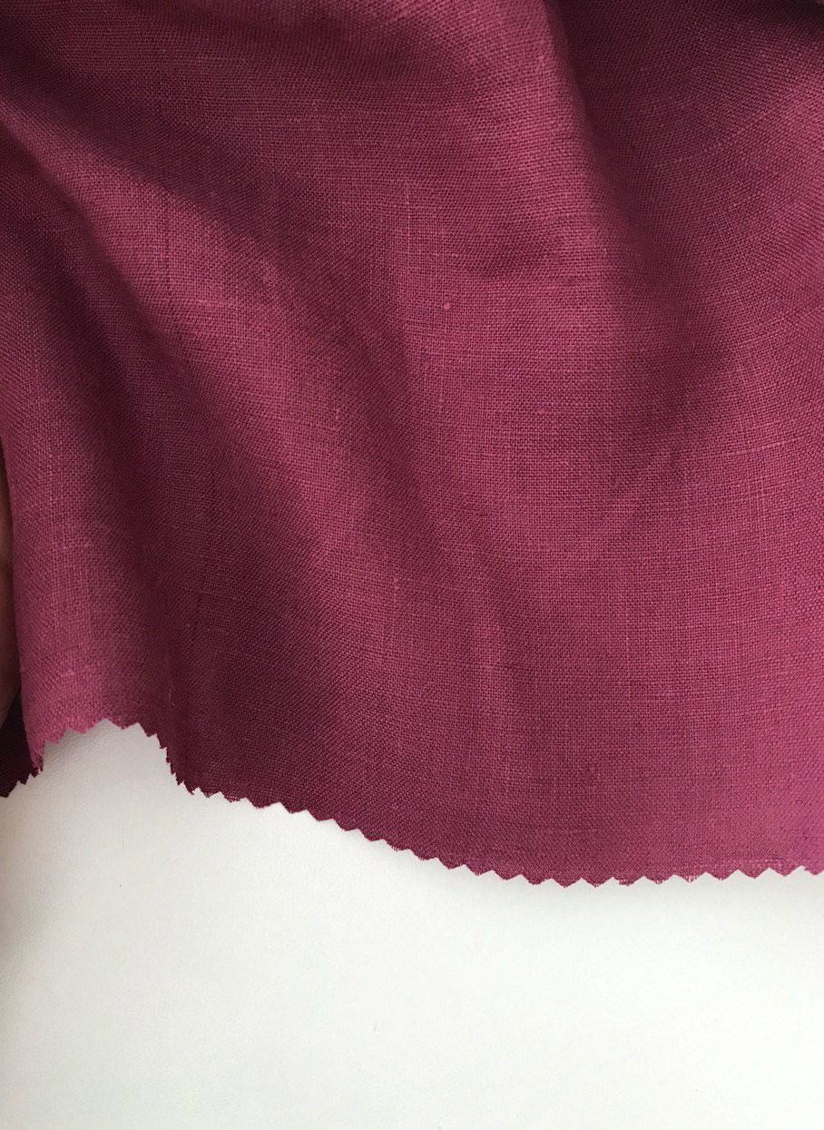 100% конопляная ткань hemp цвет слива