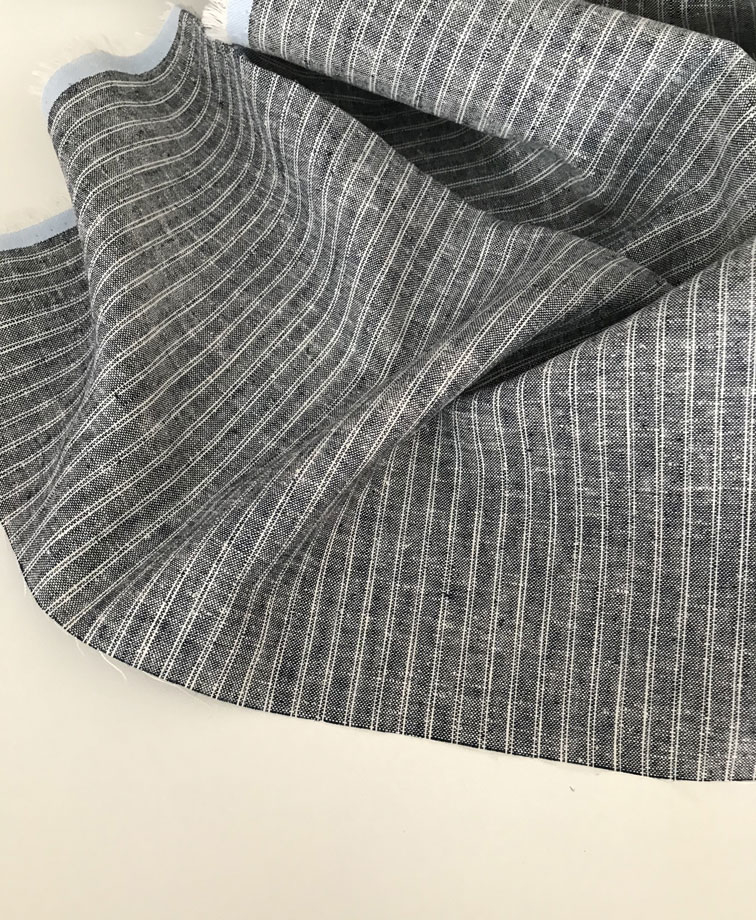 конопляная ткань hemp полоска