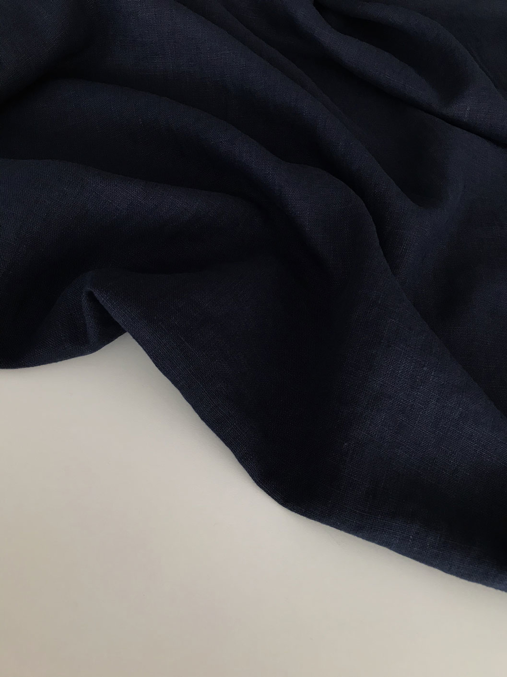 лен темно-синий