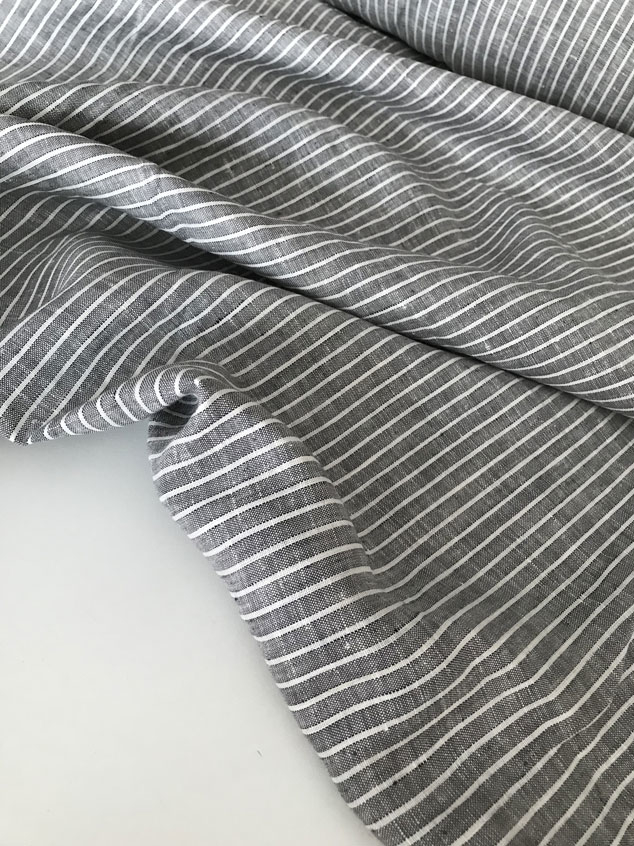 лен в полоску