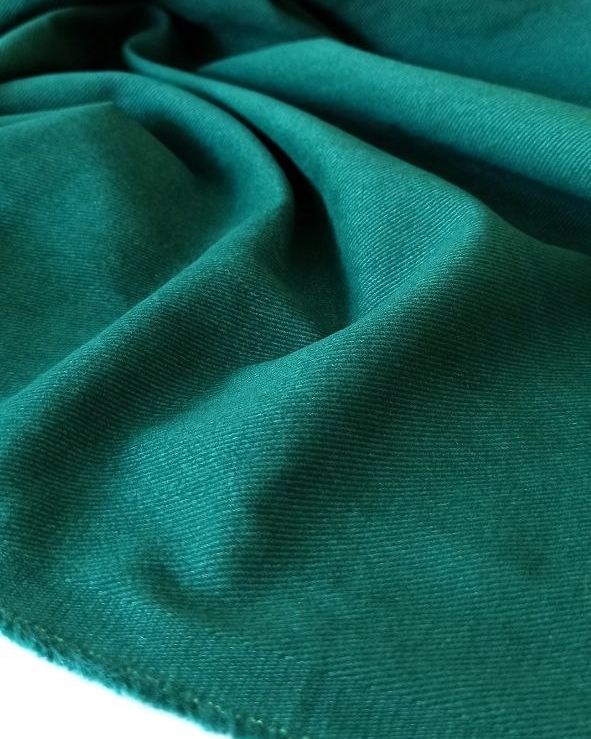 Джинс велюровый "Изумрудный"