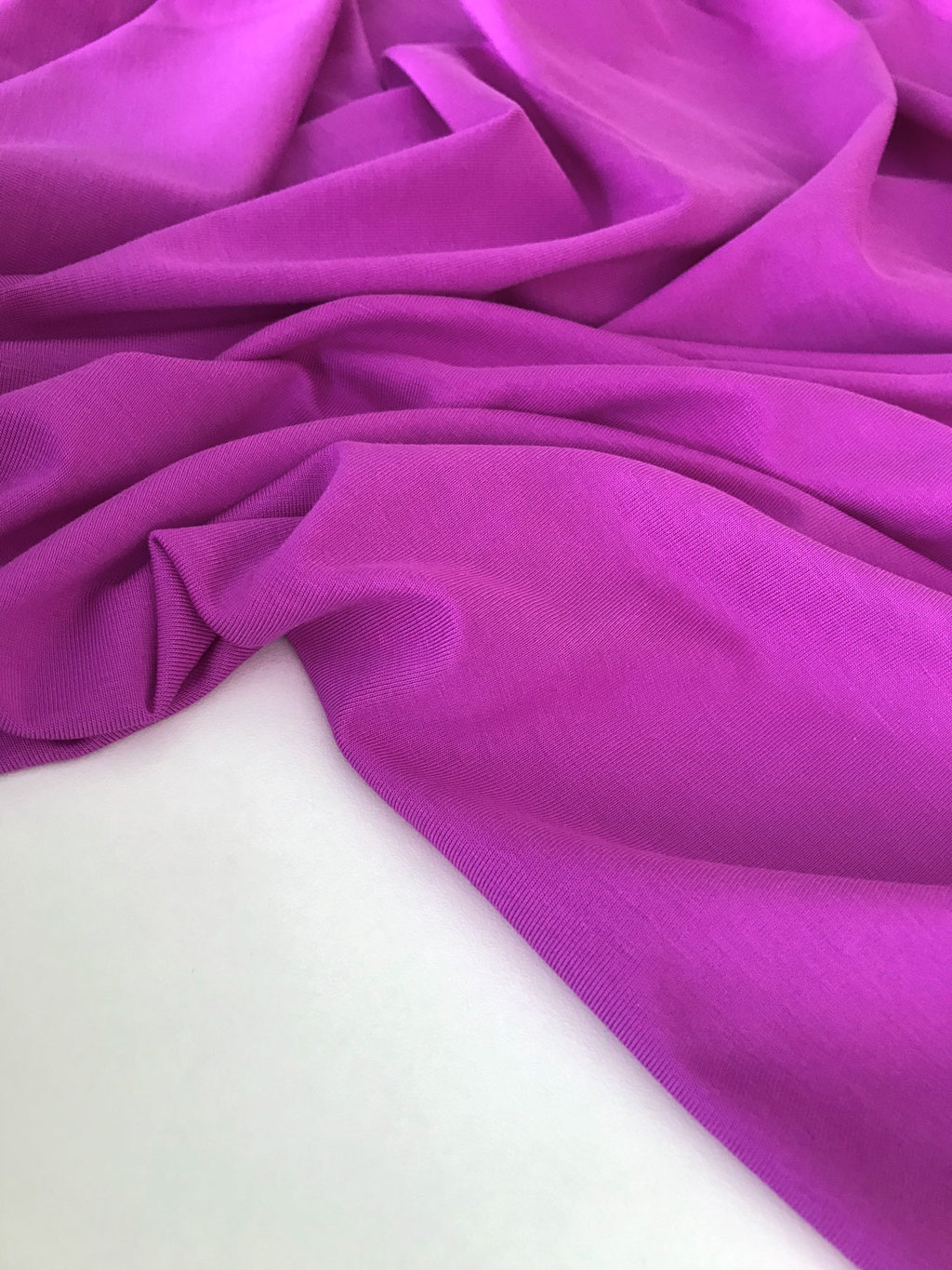 Трикотаж Sorona (кукуруза) "Королевский пурпур" 235г/м