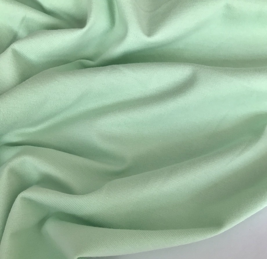 ОтрезыТрикотаж Sorona (кукуруза) "Снежная мята" 3м; 0,7м; 0,4м