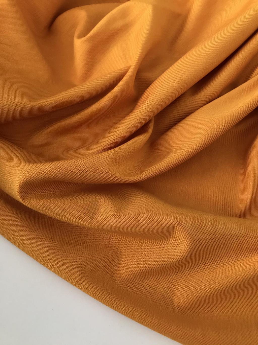 Трикотаж Sorona (кукуруза) "Янтарный бриз" 235г/м