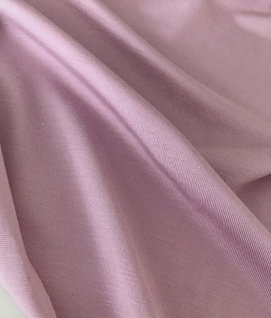 Трикотаж Sorona (кукуруза) "Жемчужно-розовый" 235г/м