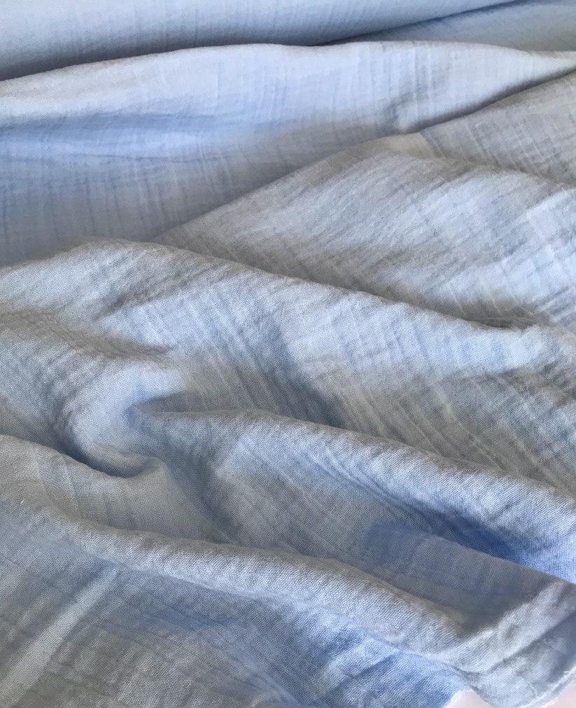 Муслин 2-хслойный "Голубой"