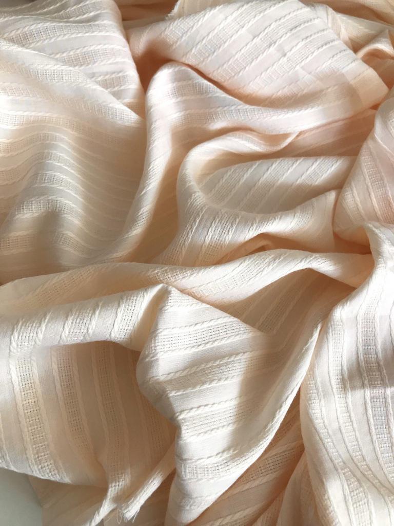 Шитье косы "Морозный персик"