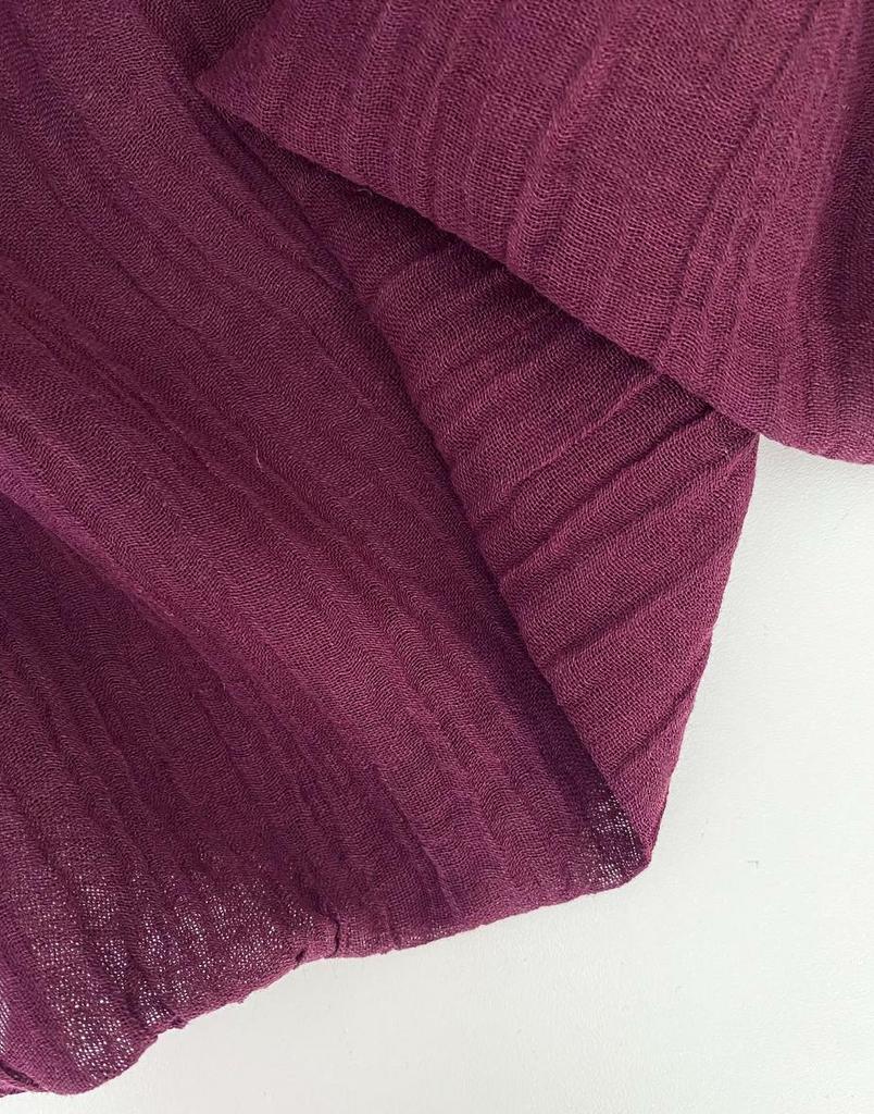 Крапива жатка с хлопком "Ежевичное вино" 80г/м