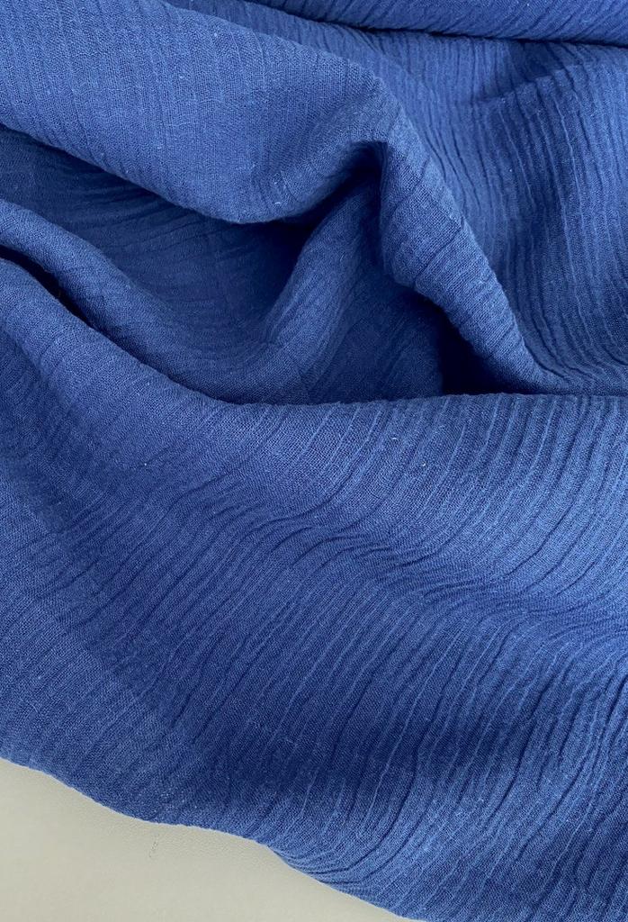 Крапива жатка с хлопком "Ультрамарин" 80г/м