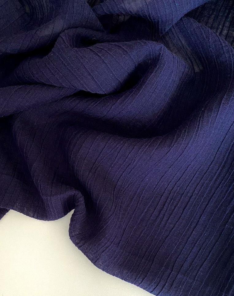 Крапива жатка с хлопком "Индиго" 80г/м