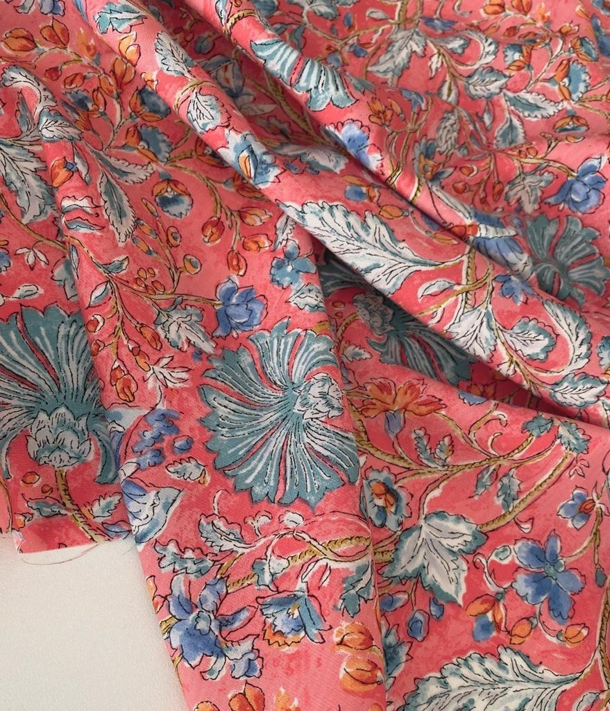 Тенсель  "Райский сад на розовом"