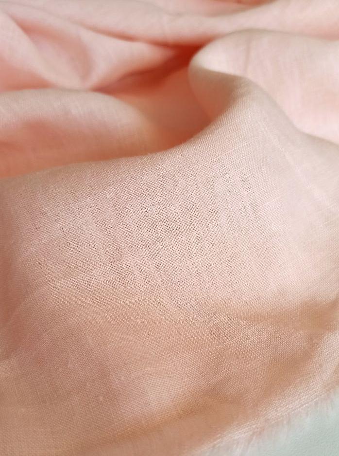 Отрез Конопля широкая "Персик" 180г - 0,33м