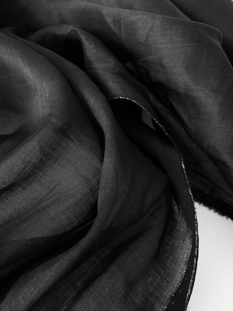 Крапива ramie батист "Черный" 80г