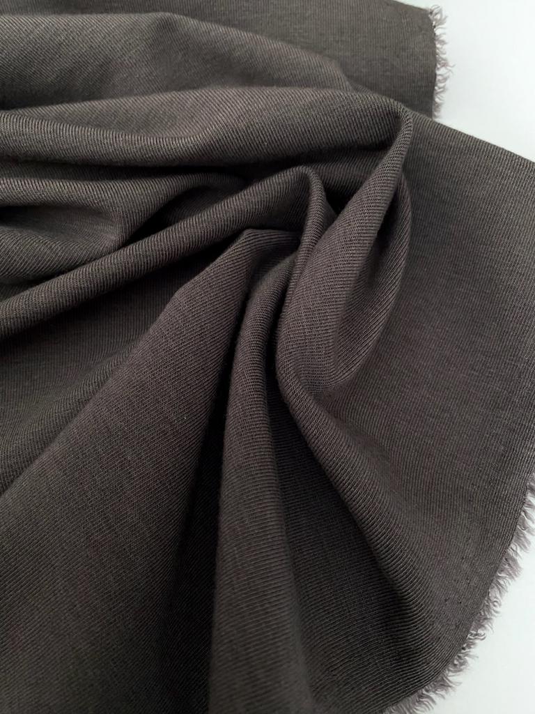 Трикотаж тенсель с шерстью "Грозовая туча" 275г