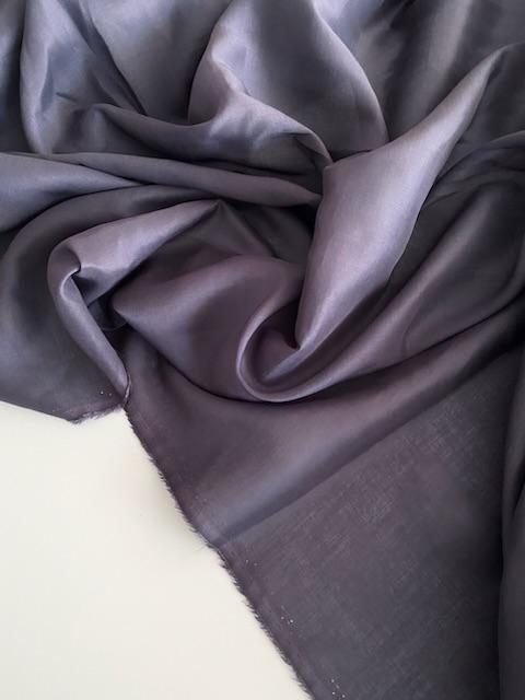 Батист модал "Темный виноград"