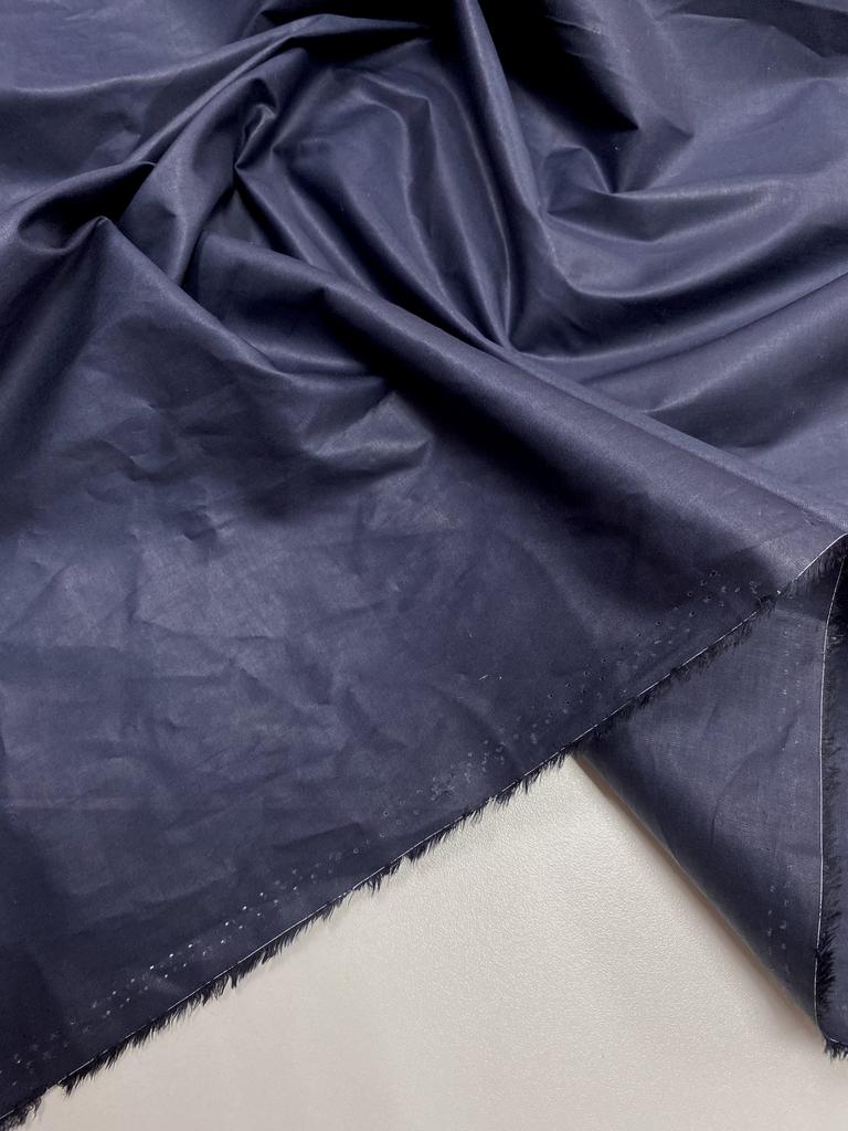 Хлопковый поплин бумага "Синяя"