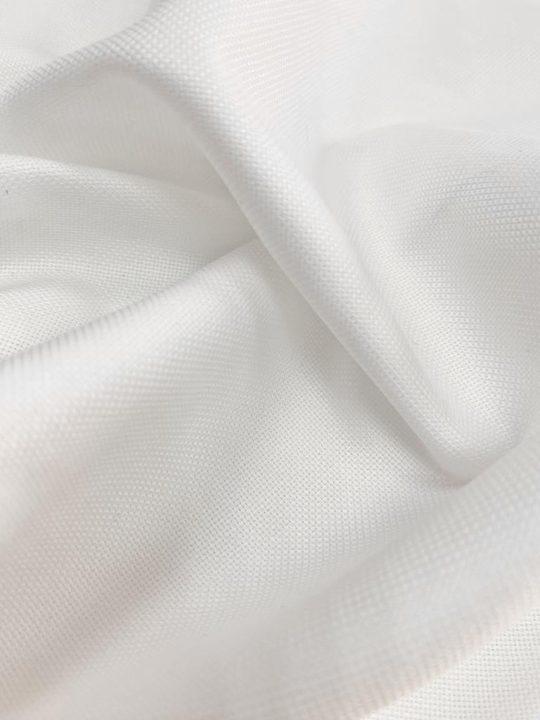 Фактурный хлопок 100% Оксфорд "Белый"