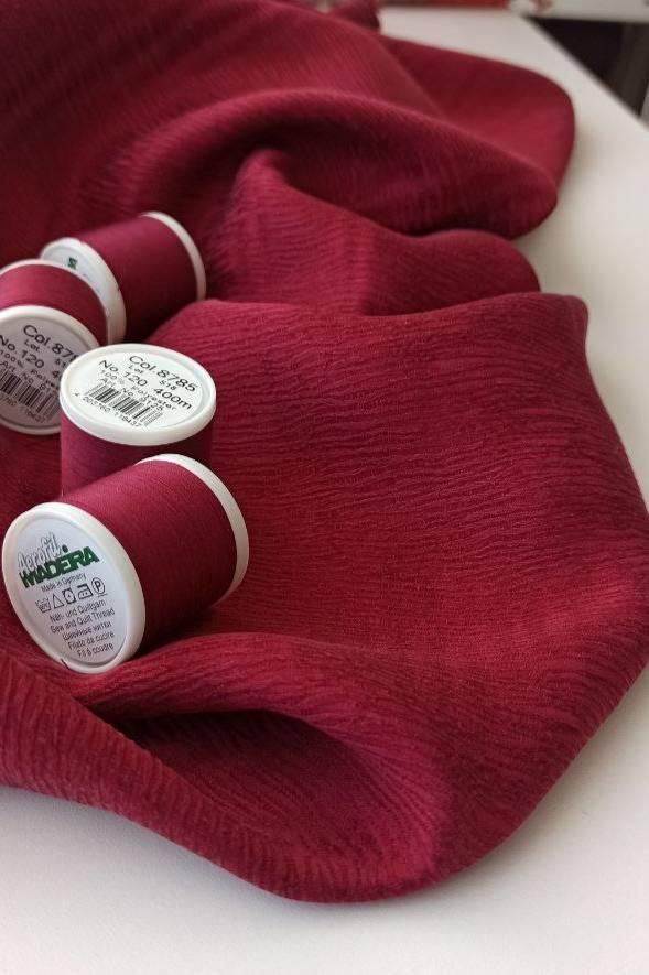 Отрез Купра "Гранат"  1,9м