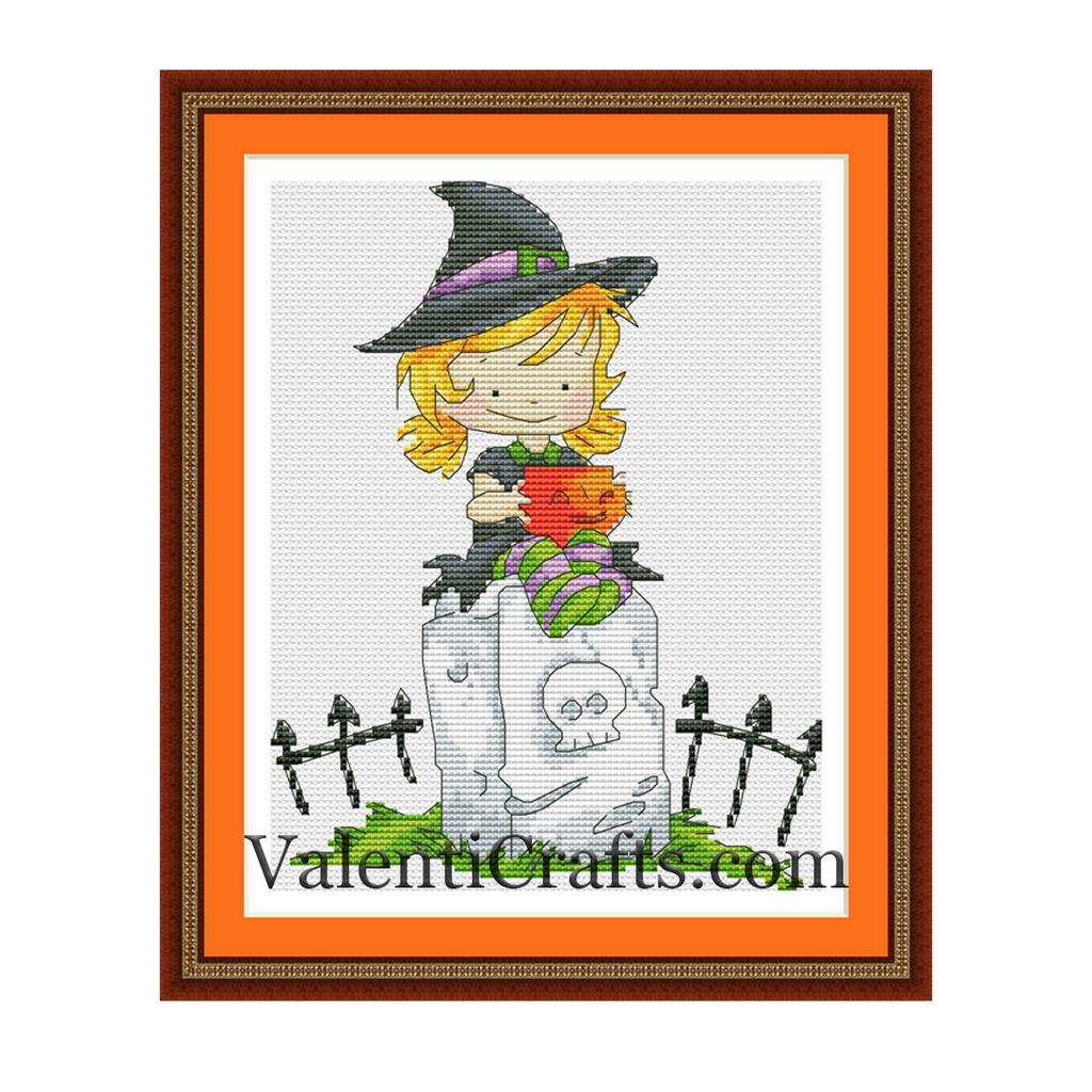 Ведьмочка халлоуин